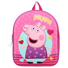 Seljakott 3D Peppa Pig hind ja info | Spordikotid, seljakotid | kaup24.ee