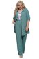 Kolmeosaline pükskostüüm/anona/106/roheline/ hind ja info | Naiste kostüümid | kaup24.ee