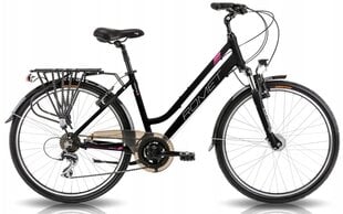 Велосипед Romet Gazela 26 2 2023, черный цвет цена и информация | Велосипеды | kaup24.ee
