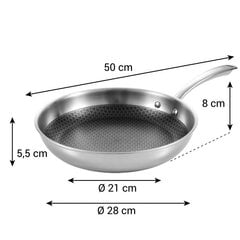 Praepann Tescoma SteelCraft 28cm hind ja info | Pannid | kaup24.ee