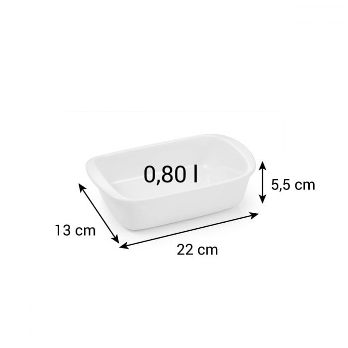 Ahjuvorm Tescoma Delicia 22x13cm цена и информация | Ahjuvormid ja küpsetustarvikud | kaup24.ee