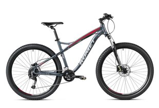 Горный велосипед Romet Rambler FIT 27.5" 2023, черный/красный цена и информация | Велосипеды | kaup24.ee