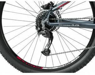 Горный велосипед Romet Rambler FIT 27.5" 2023, черный/красный цена и информация | Велосипеды | kaup24.ee