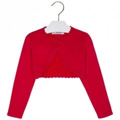 MAYORAL punane kootud boolero jakk hind ja info | Tüdrukute kampsunid, vestid ja jakid | kaup24.ee