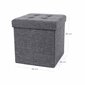 Pouf Songmics LSF27Z, tumehall hind ja info | Kott-toolid, tumbad, järid | kaup24.ee