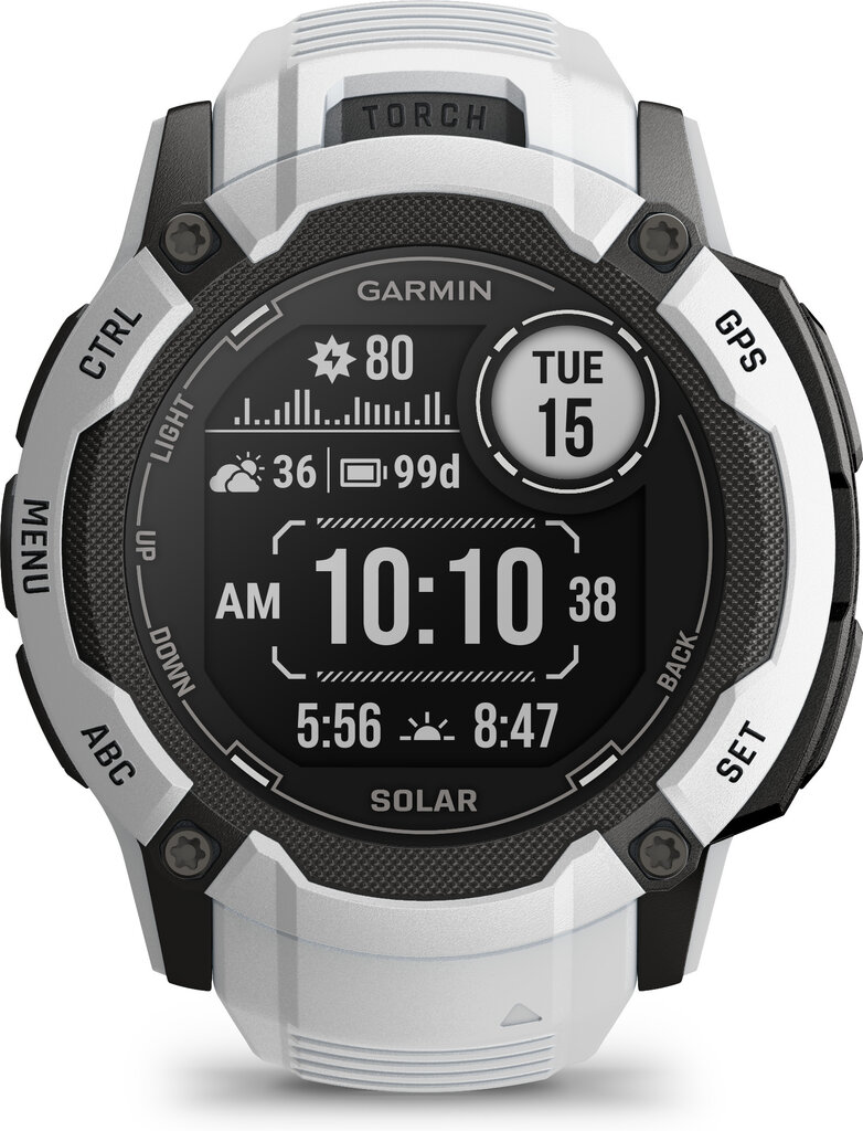 Garmin Instinct® 2X Solar Whitestone 50mm hind ja info | Nutikellad (smartwatch) | kaup24.ee