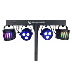 Light4Me T-Bar LED Derby PAR valgustuskomplekt цена и информация | Праздничные декорации | kaup24.ee