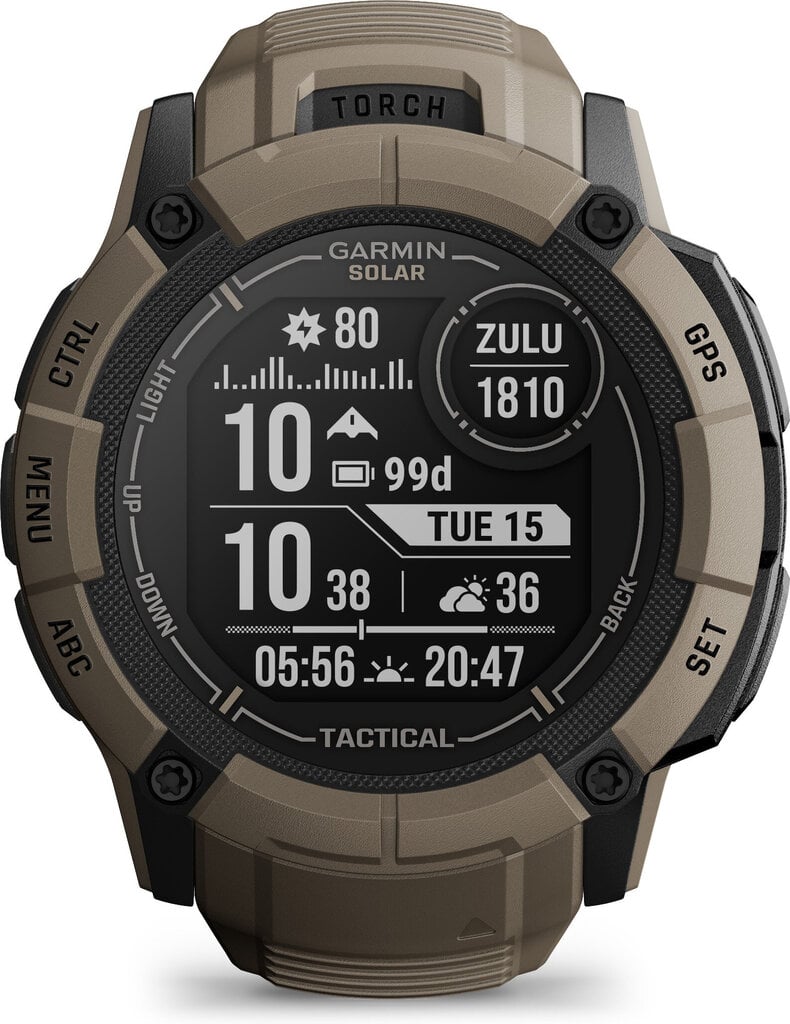 Garmin Instinct® 2X Solar Tactical Coyote Tan цена и информация | Nutikellad (smartwatch) | kaup24.ee