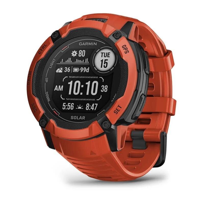 Garmin Instinct® 2X Solar Flame Red hind ja info | Nutikellad (smartwatch) | kaup24.ee