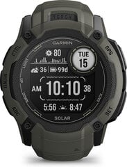 Garmin Instinct® 2X Solar Moss 50mm цена и информация | Смарт-часы (smartwatch) | kaup24.ee