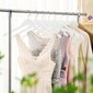 Lihtsad riidepuud 20 tk Songmics, valget värvi цена и информация | Riidepuud ja -kotid | kaup24.ee