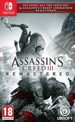 Assassin's Creed 3 Remastered Nintendo Switch/Lite цена и информация | Компьютерные игры | kaup24.ee