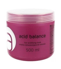 Маска для волос сохраняющая цвет Stapiz Acid Balance Acidifying 500 мл цена и информация | Маски, масла, сыворотки | kaup24.ee
