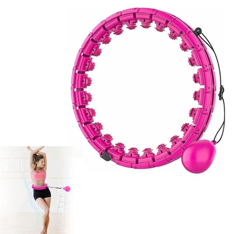 Masseeriv hularõngas Reach Smart Hula Hoop M2 roosa цена и информация | Hularõngad | kaup24.ee