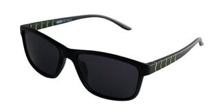 Päikeseprillid meestele Dark Side SP 102 C03 56-17, must, rohelise raamiga цена и информация | Солнцезащитные очки для мужчин | kaup24.ee