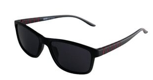 Päikeseprillid meestele Dark Side SP 102 C02 56-17, must, punase raamiga цена и информация | Солнцезащитные очки для мужчин | kaup24.ee
