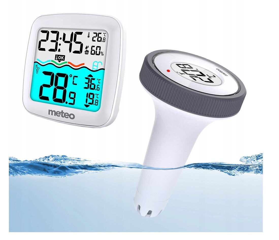 Juhtmevaba digitaalne basseini termomeeter Meteo TB2 hind ja info | Basseinitehnika | kaup24.ee
