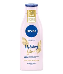 Kehakreem 48-tunniseks niisutamiseks Nivea Holiday Glow Body Lotion, 200 ml hind ja info | Kehakreemid, losjoonid | kaup24.ee