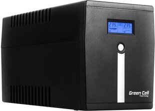Green Cell UPS 2000VA 1400W Power Proof цена и информация | Источники бесперебойного питания (UPS) | kaup24.ee