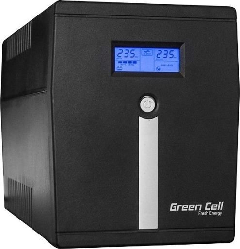 Green Cell UPS 2000VA 1400W Power Proof цена и информация | Puhvertoiteallikad (UPS) | kaup24.ee