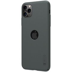 Nillkin Super Frosted Shield – ümbris Apple iPhone 11 Pro jaoks logoga (tumeroheline) hind ja info | Telefoni kaaned, ümbrised | kaup24.ee