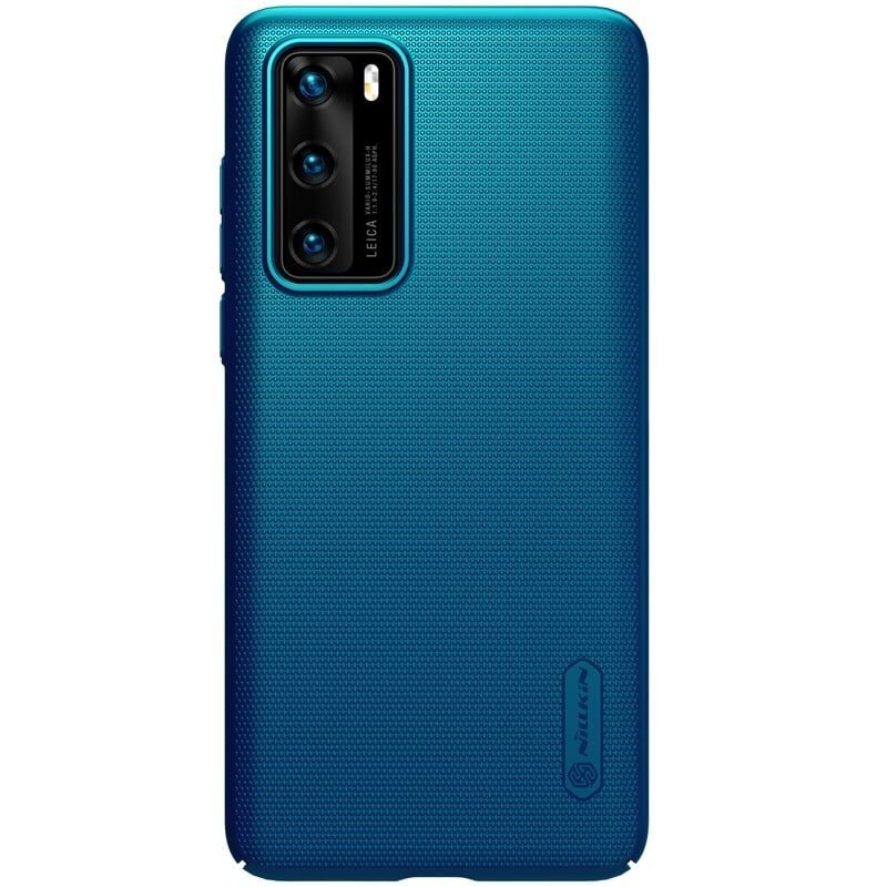 Nillkin Super Frosted Shield skirtas Huawei P40, mėlynas цена и информация | Telefoni kaaned, ümbrised | kaup24.ee