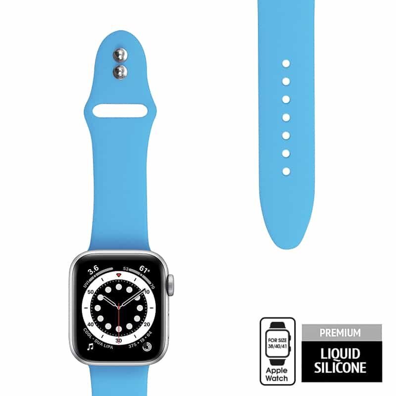 Crong käevõru Apple Watchile 38/40/41mm, sinine hind ja info | Nutikellade ja nutivõrude tarvikud | kaup24.ee