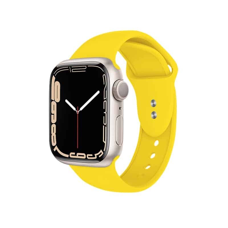 Crong kellarihm Apple Watchile 38/40/41mm, kollane цена и информация | Nutikellade ja nutivõrude tarvikud | kaup24.ee