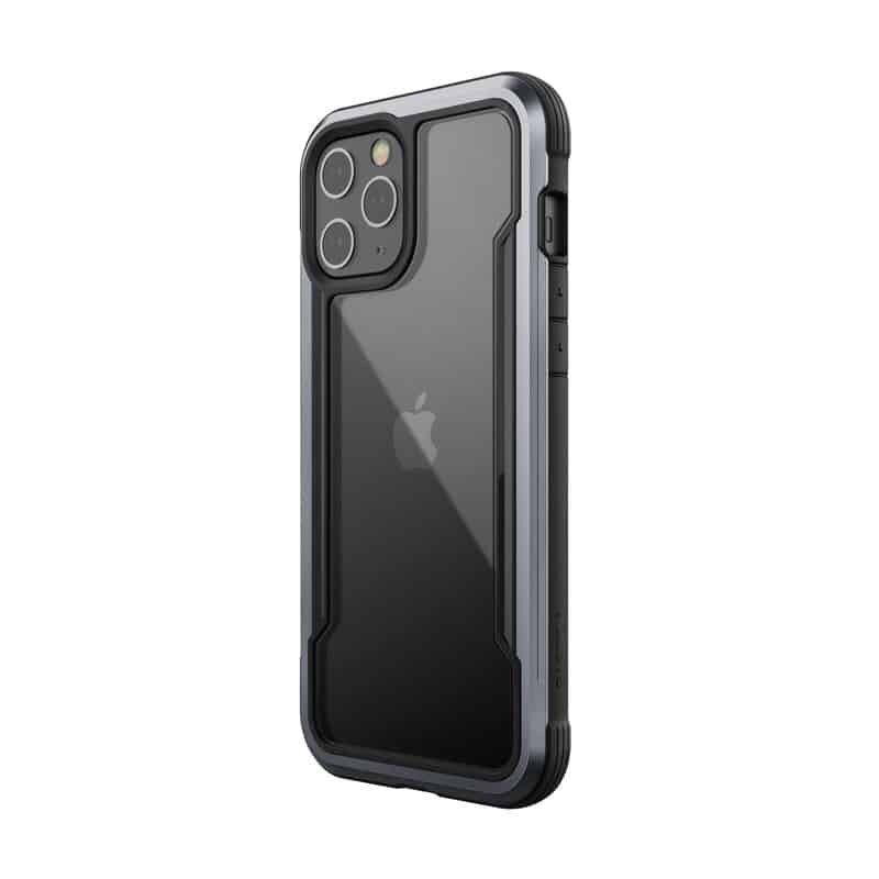 X-Doria Raptic Shield – alumiiniumist ümbris iPhone 12 Pro Maxile (kukkumiskatse 3 m) (must) цена и информация | Telefoni kaaned, ümbrised | kaup24.ee