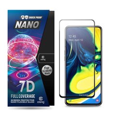 Ekraanikaitse Crong 7D Samsung Galaxy A80 / A90 цена и информация | Ekraani kaitsekiled | kaup24.ee