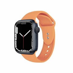 Crong käevõru Apple Watchile 38/40/41mm, oranž hind ja info | Nutikellade ja nutivõrude tarvikud | kaup24.ee