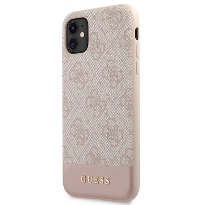 Originaal GUESS - 4G Stripe Collection - IPhone 11/Xr , roosa hind ja info | Telefoni kaaned, ümbrised | kaup24.ee