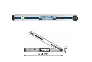 Bosch Protractor ELECTRONIC GAM270MFL цена и информация | Механические инструменты | kaup24.ee