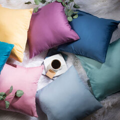 Eurofirany NOVA PILLOWCASE 40X40 CM STEEL hind ja info | Padjad | kaup24.ee