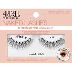 Ardell Naked Lashes 422 - False eyelashes for a natural look 1.0ks Black hind ja info | Kunstripsmed, ripsmekoolutajad | kaup24.ee