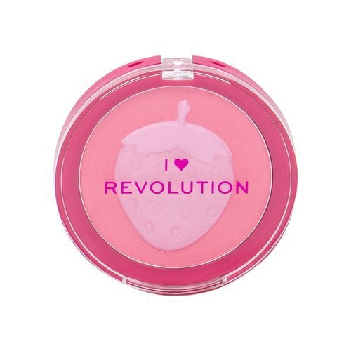 Makeup Revolution I Heart Revolution Fruity Blusher - Fruit blush 9 g Strawberry цена и информация | Päikesepuudrid, põsepunad | kaup24.ee