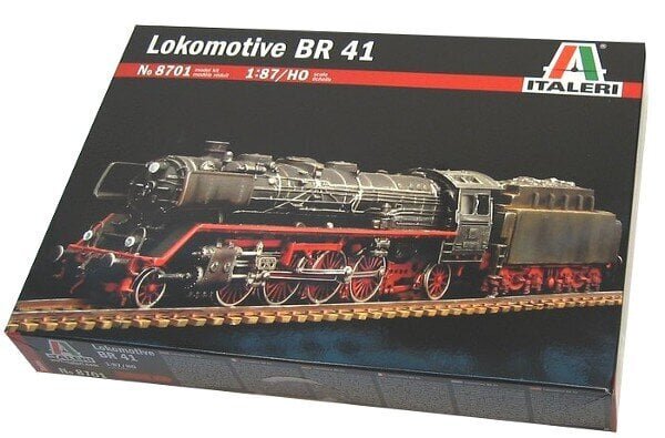 Italeri - Lokomotive BR41, 1/87, 8701 цена и информация | Klotsid ja konstruktorid | kaup24.ee