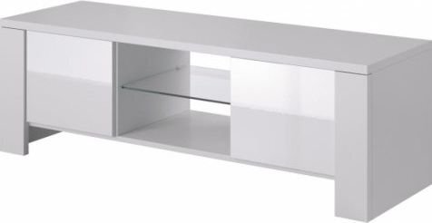 Cama TV alus West 42/130/42 valge/valge läikega цена и информация | TV alused | kaup24.ee