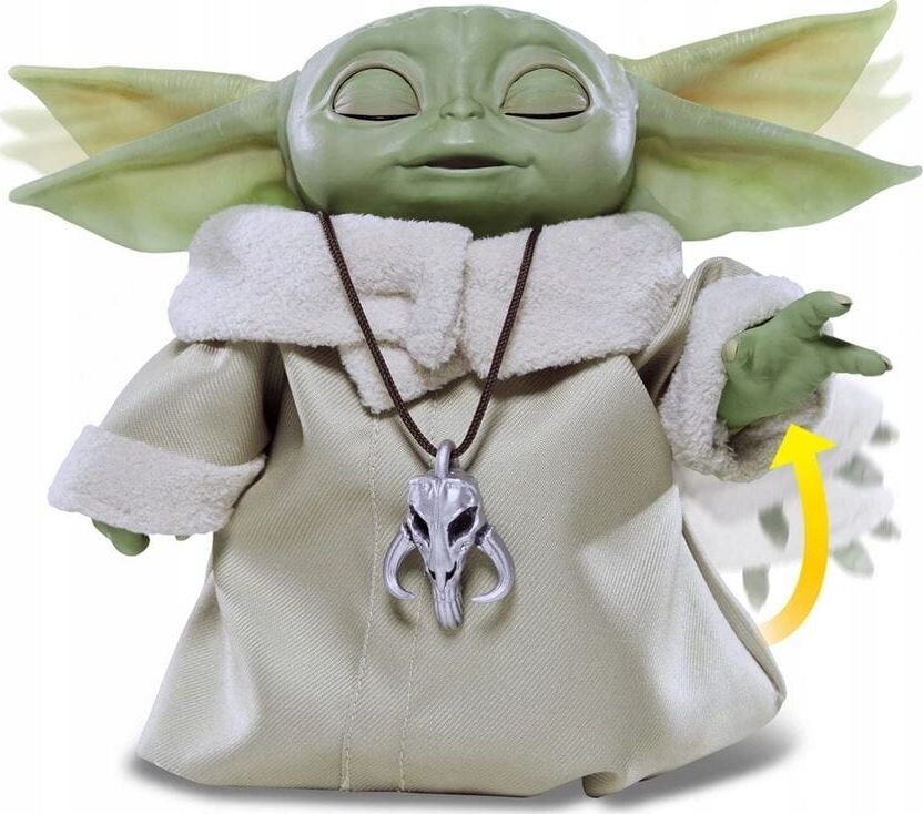 Tegevuskujud Star Wars Mandalorian Baby Yoda Hasbro (25 cm) цена и информация | Poiste mänguasjad | kaup24.ee