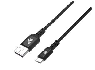 TB USB C kaabel 1m must hind ja info | Mobiiltelefonide kaablid | kaup24.ee