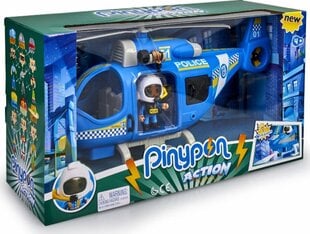 Вертолет с фигуркой Epee Pinypon Action Collector Blue Helicopter цена и информация | Развивающий мелкую моторику - кинетический песок KeyCraft NV215 (80 г) детям от 3+ лет, бежевый | kaup24.ee