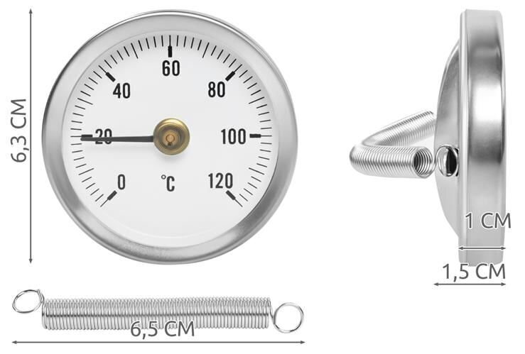 Dial termomeeter T8122 hind ja info | Ilmajaamad, termomeetrid | kaup24.ee