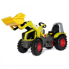 Педальный трактор CLAAS X-Trac Premium Bucket Quiet Wheels Rolly Toys Gears Brake цена и информация | Садовые тракторы | kaup24.ee