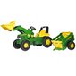 Kõnealune Rolly Toys John Deere&#39;i traktor, roheline цена и информация | Poiste mänguasjad | kaup24.ee