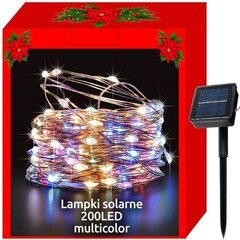 Pikese julutuled - juhtmed 200LED mitmevrvilised цена и информация | Праздничные декорации | kaup24.ee