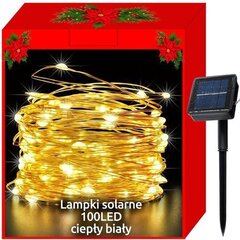 Pikese julutuled - 100LED juhtmed, valge hind ja info | Peokaunistused | kaup24.ee