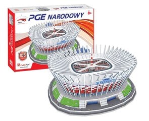 CubicFun Stadium Pge National 3D 3D puzzle. hind ja info | Klotsid ja konstruktorid | kaup24.ee