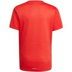 Футболка Adidas B Bl Tee GN1477, красная цена и информация | Рубашки для мальчиков | kaup24.ee