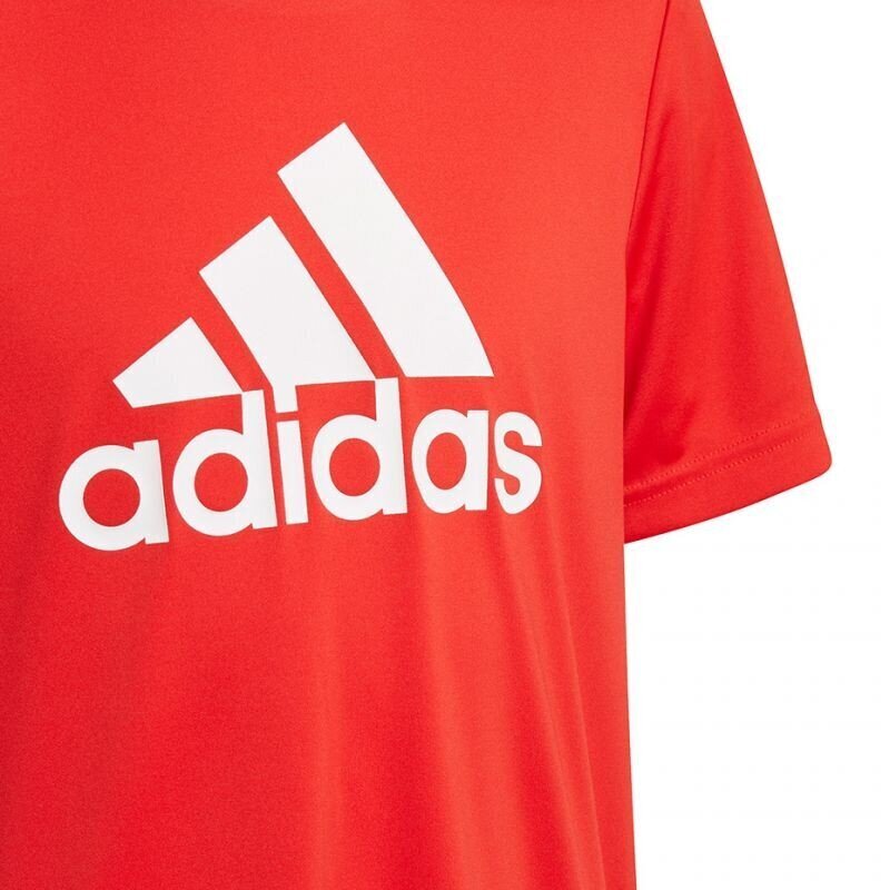 T-särk Adidas B Bl Tee Red GN1477 цена и информация | Poiste särgid | kaup24.ee