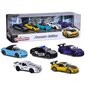 MAJORETTE Porsche autokomplekt 5 tk hind ja info | Poiste mänguasjad | kaup24.ee